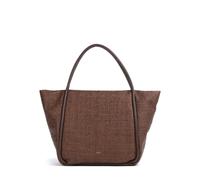 Abro Raffia Intreccio Willow Shopper braun, Naturfaser, Damen
