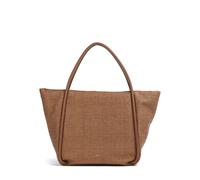 Abro Raffia Intreccio Willow Shopper karamellbraun, Naturfaser, Damen