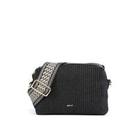 Abro Raffia Kaia Umhängetasche schwarz, Bast, Damen