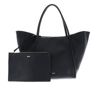 Abro Schultertasche Leather Agave Shopper Willow Black/Gold schwarz