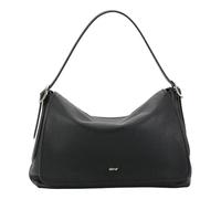 Abro Schultertasche Umhängetasche Leather Agave Shoulder Bag Carina Black/Gold schwarz