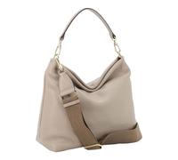 Abro Schultertasche Umhängetasche Leather Dalia Hobo Bag Kaia Siena taupe
