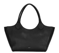 Abro Shopper Tasche Senta – 33 cm – Schwarz/Nickel