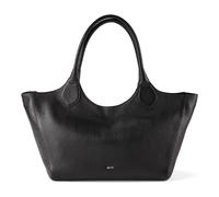 Abro Shopper Tasche Senta – 33 cm – Schwarz/Nickel