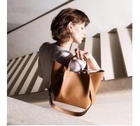 Abro Shopper - Shopper ESSENTIAL - Gr. unisize - in Braun - für Damen