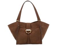 Abro Suede Temi Shopper dunkelbraun, Rauleder, Damen