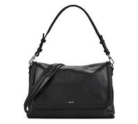 abro Signature Schultertasche Leder 33 cm schwarz