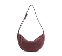 Abro Suede By My Side Small Schultertasche wein, Rauleder, Damen