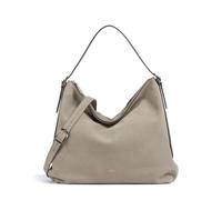Abro Suede Carina Beuteltasche beige, aufgerautes Leder, Damen