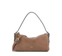 Abro Suede Carina Schultertasche camel, aufgerautes Leder, Damen