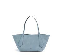 Abro Suede Carina Schultertasche hellblau, Rauleder, Damen