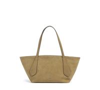 Abro Suede Carina Schultertasche olivgrün, Rauleder, Damen