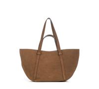 Abro Suede Cosmo Large Shopper camel, Rauleder, Damen