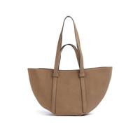 abro Cosmo Shopper Tasche Leder 40 cm braun