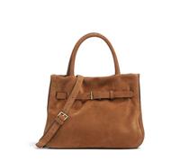 Abro Suede Jill Handtasche braun, aufgerautes Leder, Damen