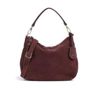 Abro Suede Juna Small Beuteltasche bordeaux, Rauleder, Damen