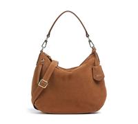Abro Suede Juna Small Beuteltasche braun, Rauleder, Damen