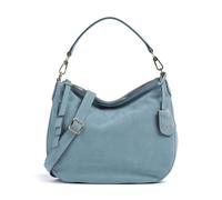 Abro Suede Juna Small Beuteltasche hellblau, Rauleder, Damen