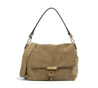 Abro Suede Temi Medium Schultertasche olivgrün, Rauleder, Damen