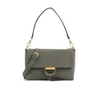 Abro Suede Temi Schultertasche khaki, Rauleder, Damen