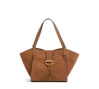 Abro Suede Temi Shopper braun, aufgerautes Leder, Damen