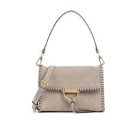 Abro Suede Temi Stitch Schultertasche beige, Rauleder, Damen