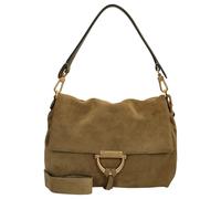 abro Leather Suede Shoulder Bag Temi M Mud