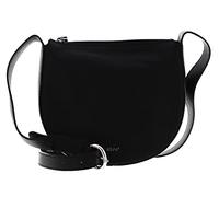 abro Leather Kaleido Lulu Crossbody Bag Small Black / Nickel