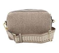 Abro Umhängetasche Schultertasche Raffia Crossbody Bag Kaia Siena beige