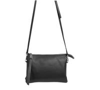 abro Adria Umhängetasche Leder 24 cm black-nickel