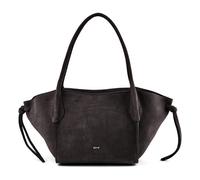 abro Vibe Schultertasche Leder 24 cm grau