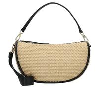 Abro Maglia Raffia Willow Beuteltasche natur/schwarz, Naturfaser, Damen