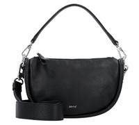 abro Willow Schultertasche Leder 21 cm schwarz