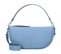 abro Willow Schultertasche Leder 34.5 cm blau