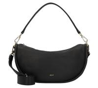 abro Willow Schultertasche Leder 34.5 cm black-gold