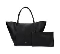 abro Willow Shopper Tasche Leder 61 cm schwarz