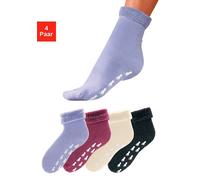 ABS-Socken GO IN, Damen, Gr. 39-42, bunt, Baumwolle, Elasthan, Polyamid, unifarben, elastisch, Socken, mit Antirutschsohle und Vollfrottee (470872-39) bunt