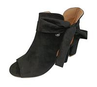 Absatzschuhe Damen: Blockabsatz Pumps Schwarz Slingback Mary Janes Zum Kleid High Heels Trachtenschuhe Business Rockabilly Dirndl Schuhe Gothic Hochzeit Elegant Tanzschuhe