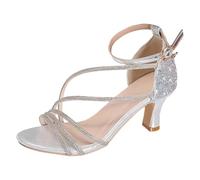 Absatzschuhe Damen High Heels Sandalen 38 Damen Sommer Sandaletten Mit Absatz Gold Sandale Schwarz White Sandals Women Beige Kleiner Silber Pumps Rot Klassisch Sommerschuhe 41 Bequem Leder Schuhe