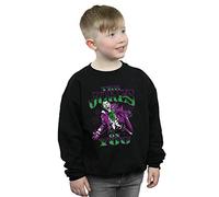 ABSOLUTECULT DC Comics Jungen Joker The Joke's On You Sweatshirt Schwarz 5-6 Years