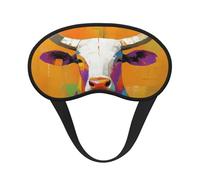 Abstrakte Antilop-Kopf-ultimative Augenmaske zum Schlafen, weiche und bequeme Augenmaske, entspannende Nulldruck-Nacht-Augenbinde.