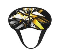 Abstrakte Schlafmaske für Damen und Herren, Augenmaske zum Schlafen, lichtblockierend, Schlafmaske mit elastischem Band, Augenbinde für Flugschläfer, weich, atmungsaktiv, Reiseaugenabdeckung für