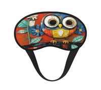 Abstrakte Vögel, ultimative Augenmaske zum Schlafen, weiche und bequeme Augenmaske, entspannende Nulldruck-Nacht-Augenbinde.