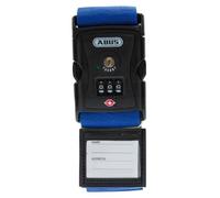 ABUS Kofferband 620TSA/192 mit TSA-Zylinder Farbe: Schloss Schwarz / Kofferband Blau