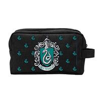 Abysse Corp - Slytherin Haus Wappen Kulturbeutel - Offiziell Lizenziertes Harry Potter Merchandise - Grün - Kosmetikkoffer für Reisen und Geschenke