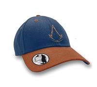 ABYSTYLE - Assassin's Creed Cap Blau & Orange Crest Mirage, blau, One size