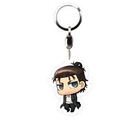 ABYSTYLE Attack on Titan Eren Chibi Acryl Schlüsselanhänger Anime Manga Zubehör
