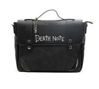 ABYSTYLE - Death Note Umhängetasche Death Bag, Schwarz , Dimensions : 38 x 7 x 30 cm