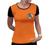 ABYstyle - DRAGON BALL - T-shirt - Kame Symbol - Damen - Orange (M)