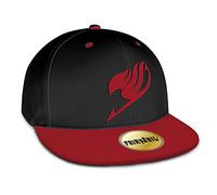 ABYstyle Fairy Tail Emblem Snapback Cap - Schwarz & Rot